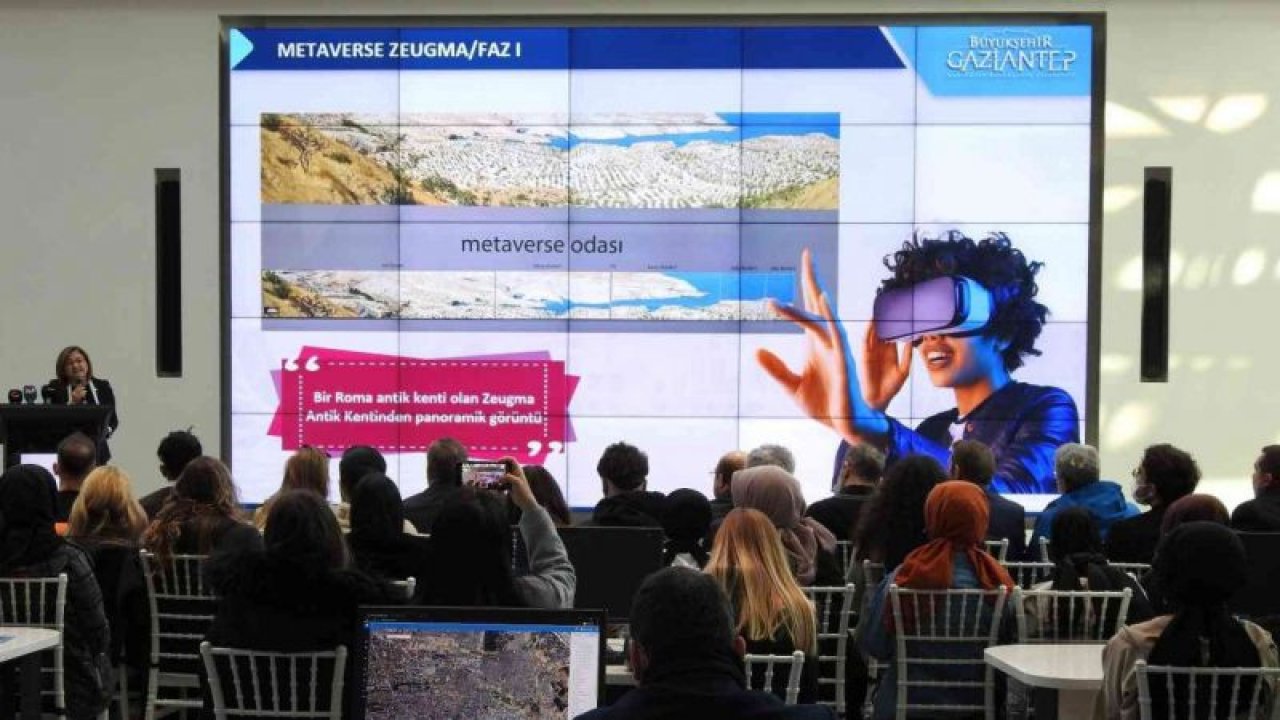 Gaziantep Büyükşehir Belediyesi Metaverse dünyasına ilk adımını attı