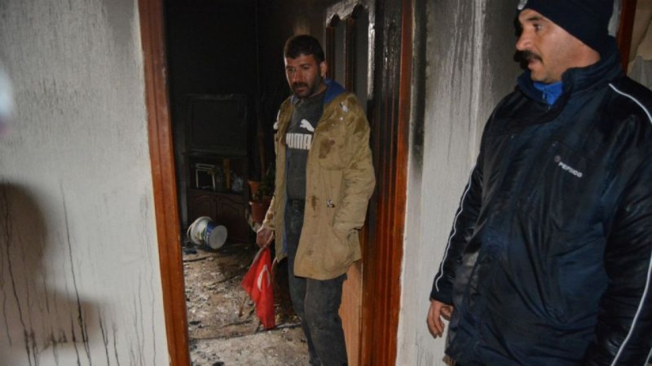 Video Haber:  Gaziantep'te yanan evde hasar oluştu