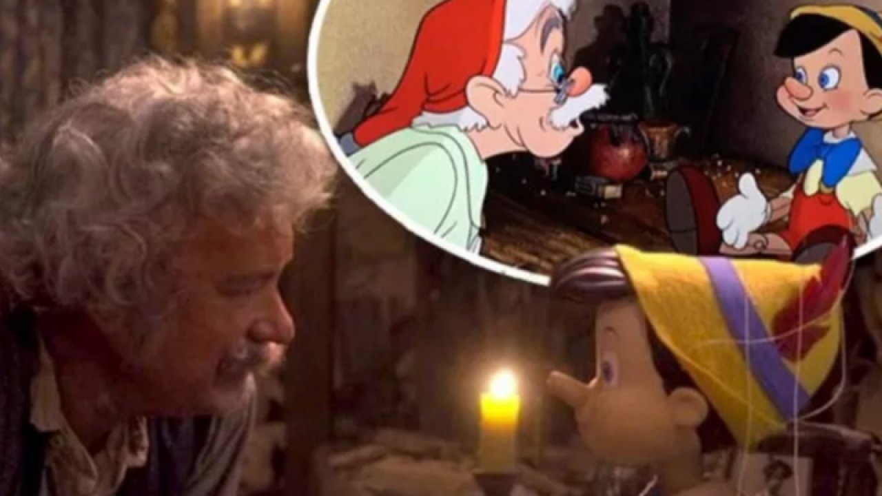 Tom Hanks'li Pinokyo filminden ilk kare yayınlandı