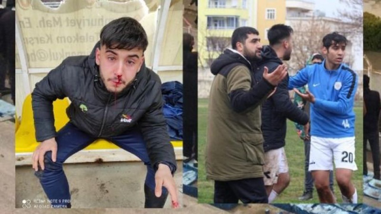 Şok.. Şok.. Gaziantepli futbolcular, Nizip'te canını zor kurtardı