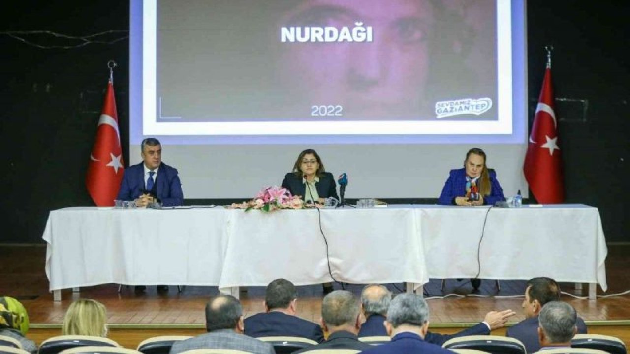 Gaziantep Büyükşehir Belediye meclisi Nurdağı’nda toplandı