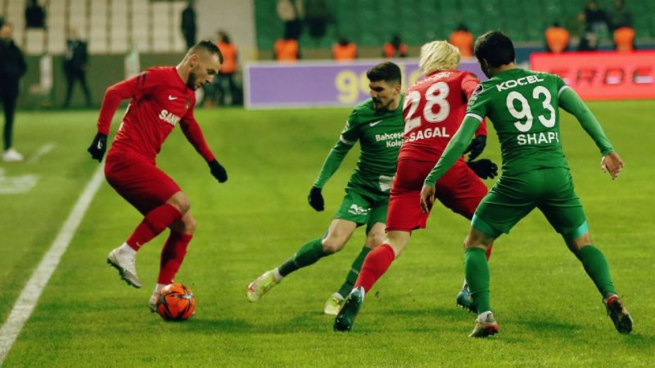 Gaziantep FK, ligde 6 maçtır galibiyete hasret
