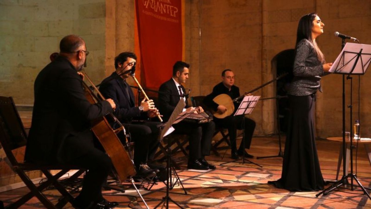 Gaziantep'te "Yaprak Sayar ile İpek Yolunda Meşk" konseri düzenlendi