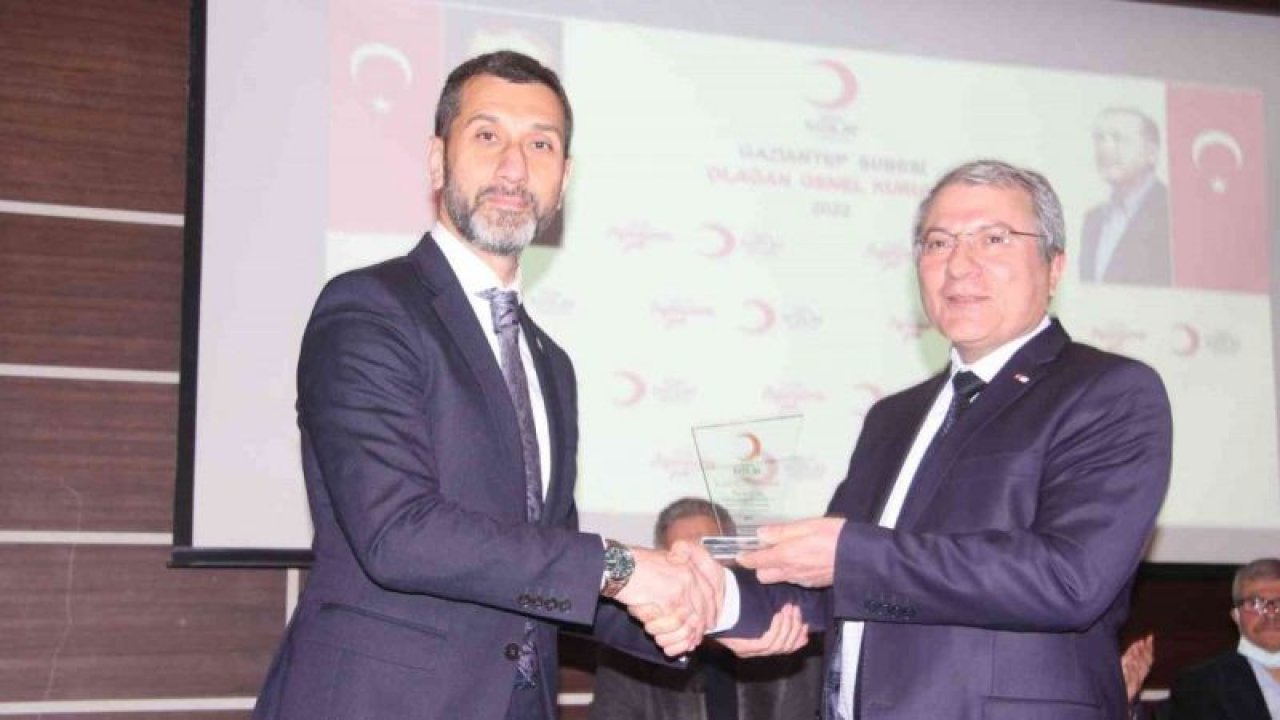 Kızılay Gaziantep Şubesi'nde yeni başkan Mustafa Bozgeyik...Video Haber
