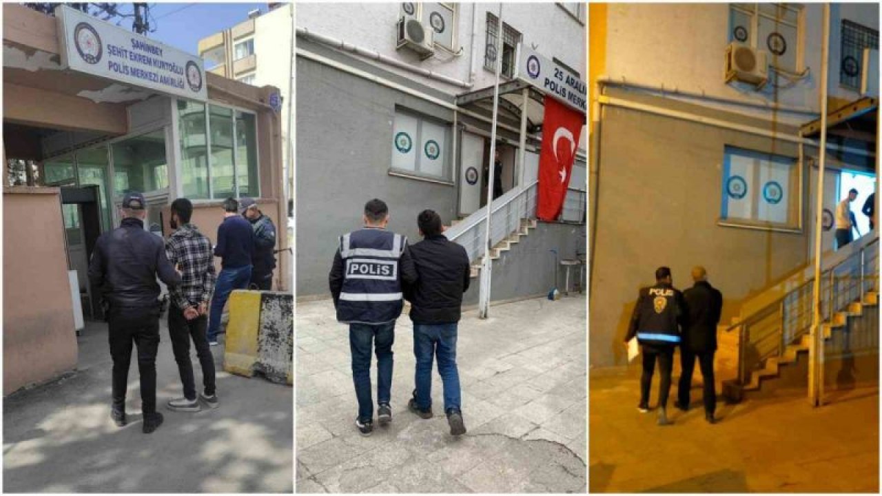 O hırsızlar yakalandı! Gaziantep'te aynı anda kameraya yakalanan hırsızlar yakalandı