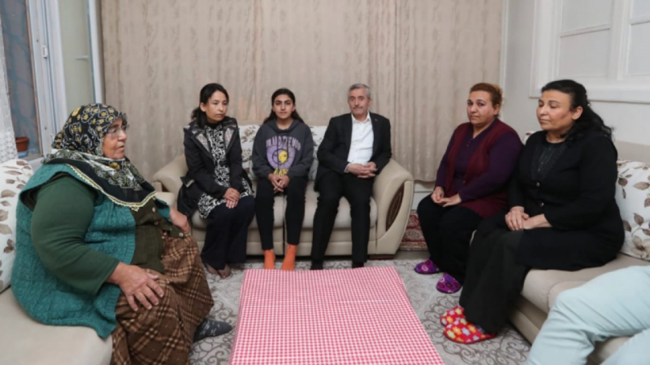 Başkan Tahmazoğlu ramazan ayında evlere misafir oluyor