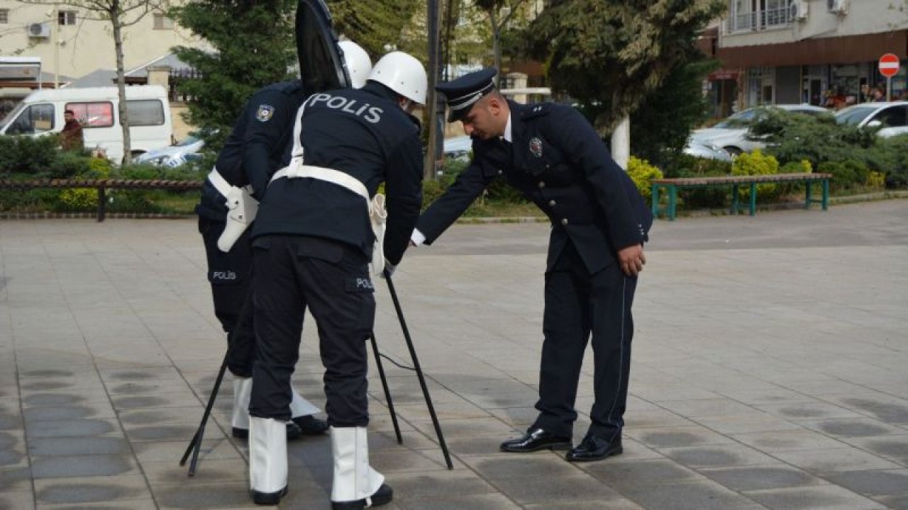 Gaziantep'in ilçelerinde Türk Polis Teşkilatının 177. kuruluşu yıl dönümü kutlandı