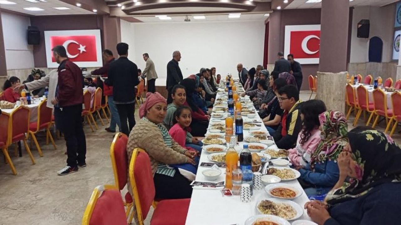 İslahiye'de şehit aileleri ve gaziler için iftar düzenlendi