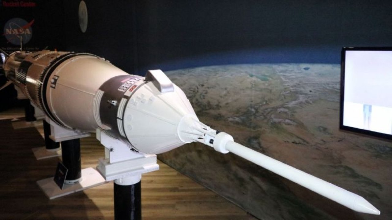 NASA'nın 50 yıllık deneyiminin yer aldığı sergi Gaziantep'te açıldı