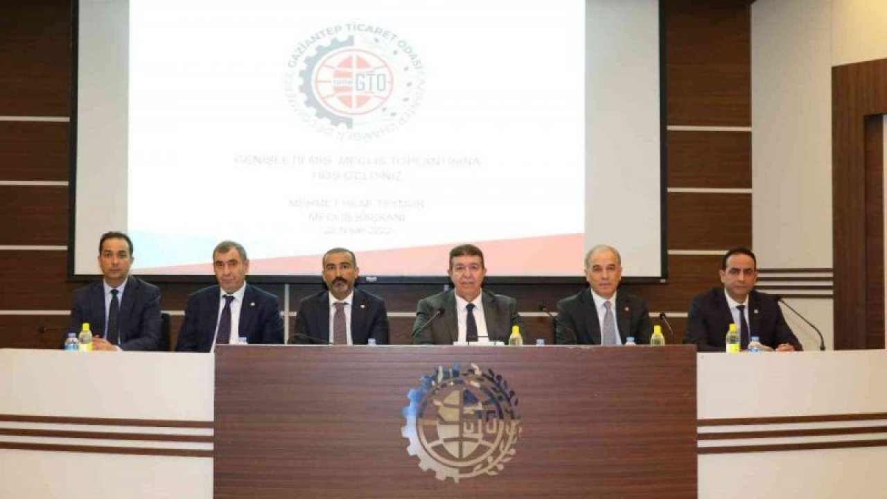 GTO Nisan ayı genişletilmiş Meclis Toplantısı yapıldı