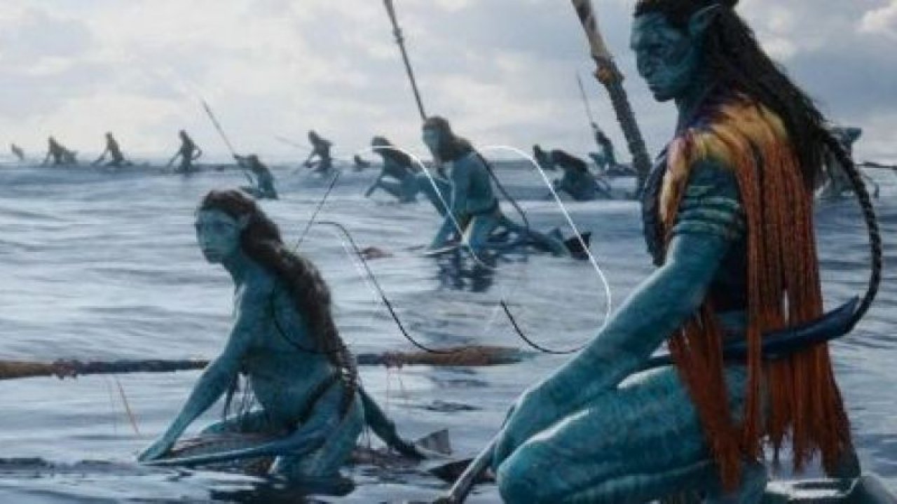 Avatar 2'den (Avatar: The Way of Water-Avatar: Suyun Yolu) ilk görseller Filminden İlk Görüntüler Geldi: Yeni Filmde de Görsel Şölen Var!