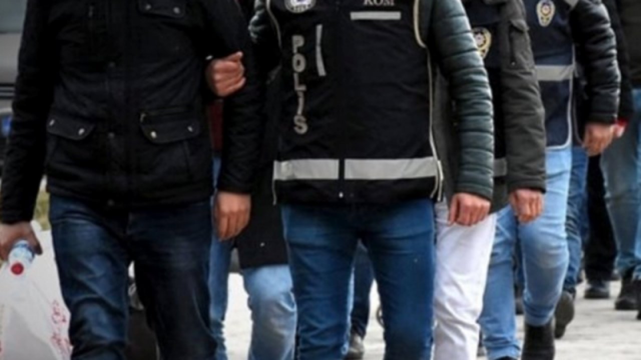 Gaziantep'te terör örgütlerine yönelik operasyonda 7 zanlı tutuklandı