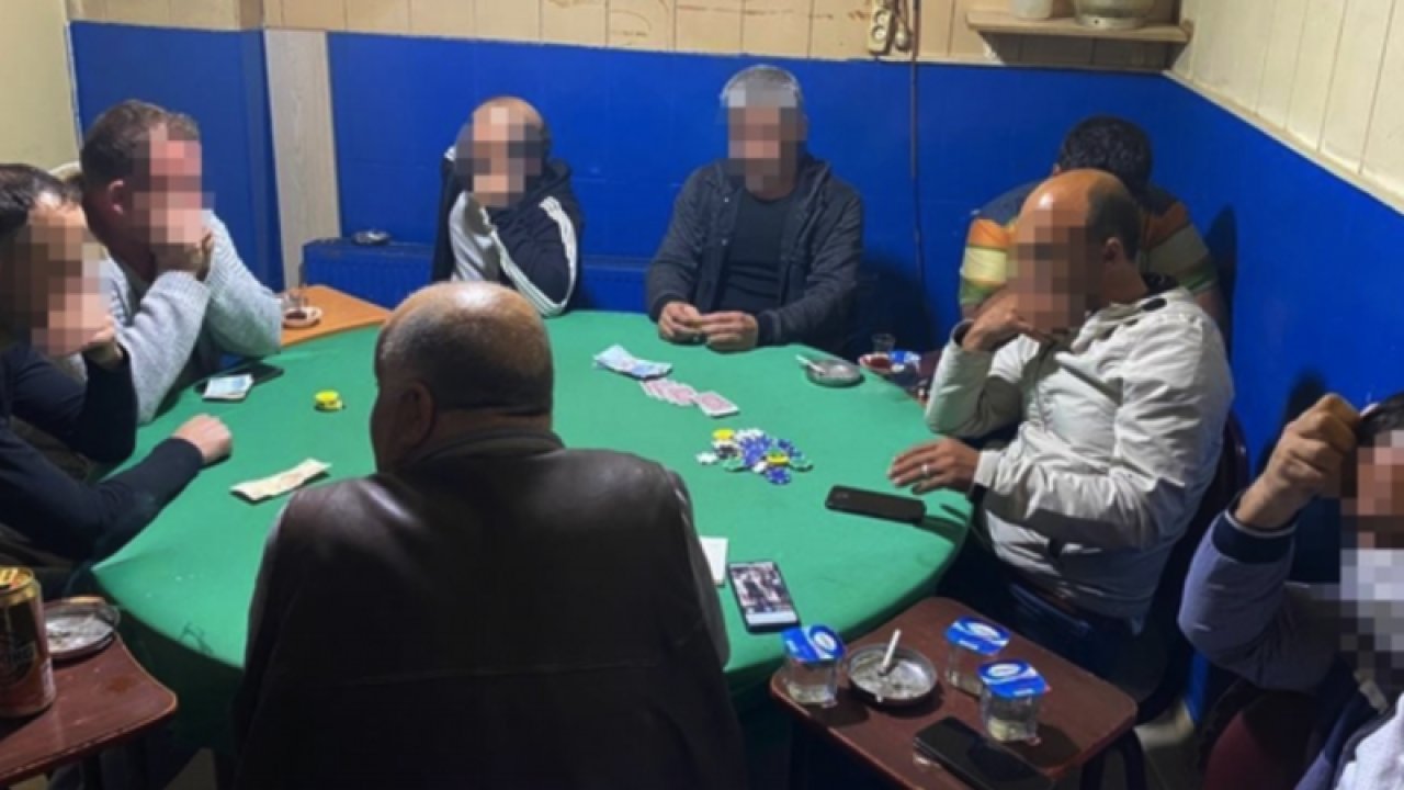 Gaziantep'te kumar oynayan 54 kişiye yağmur gibi ceza yağdı! Binlerce lira ceza ödeyecekler