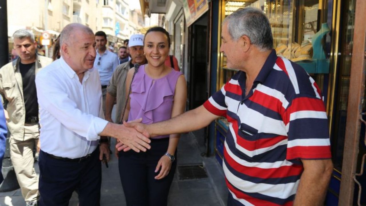 Zafer Partisi Genel Başkanı Ümit Özdağ Nizip'te vatandaşlarla görüştü