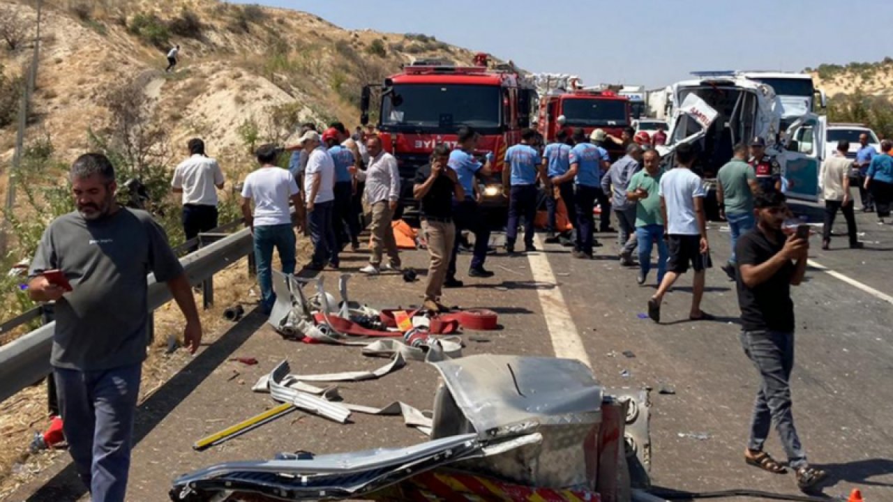 Gaziantep'teki katliam gibi kazada hayatını kaybedenlerin sayısı 16'ya yükseldi