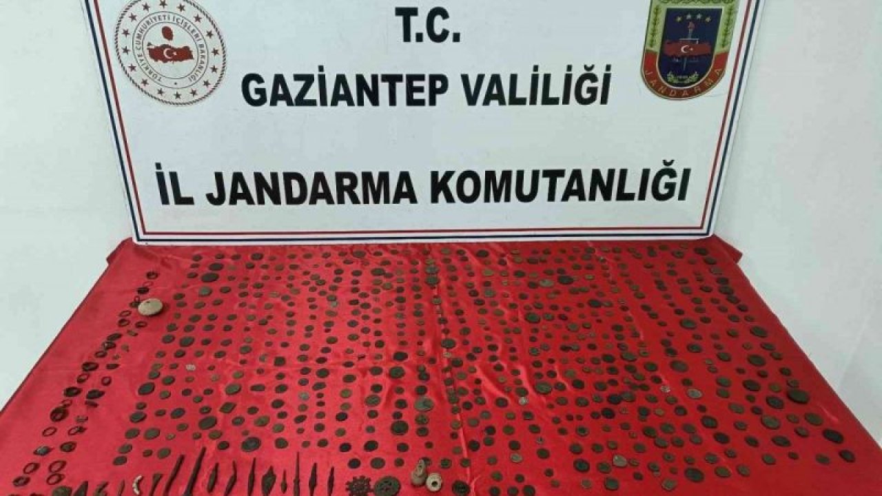 Gaziantep’te uyuşturucu ve tarihi eser kaçakçılarına operasyon düzenlendi