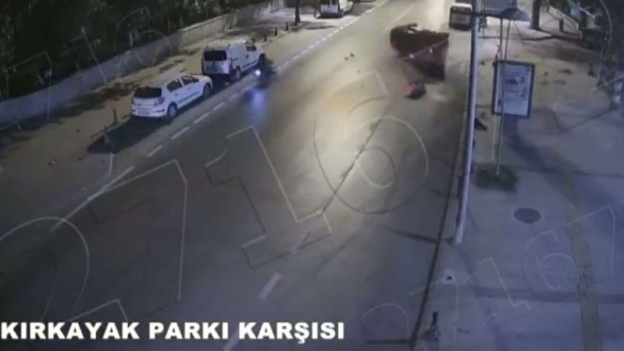 Gaziantep'te trafik kazaları KGYS kameralarına yansıdı!  İşte Kaza Anları... LÜTFEN DİKKAT