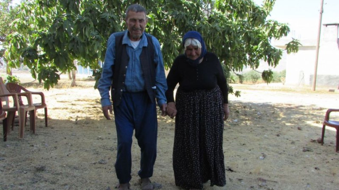 Gaziantepli 70 yıllık evli çift, doğada mutlu yaşam sürüyor