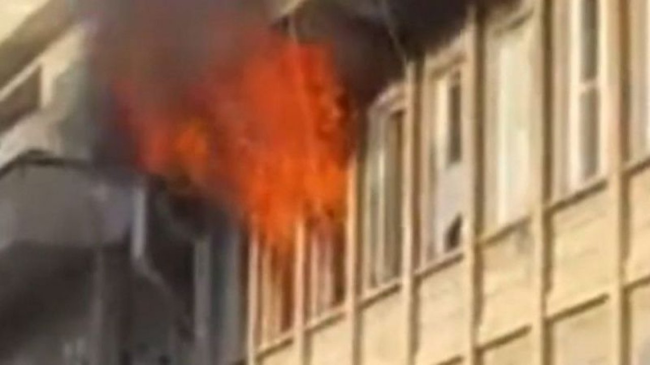 Gaziantep'te Evde çıkan yangın paniğe neden oldu