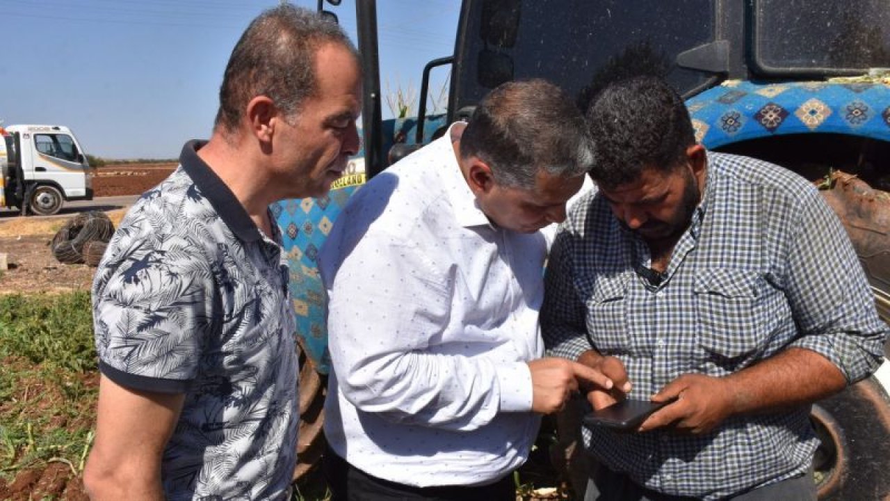 Gaziantepli çiftçiler, ÇKS işlemlerinin e-Devlet'ten yapılmasından memnun