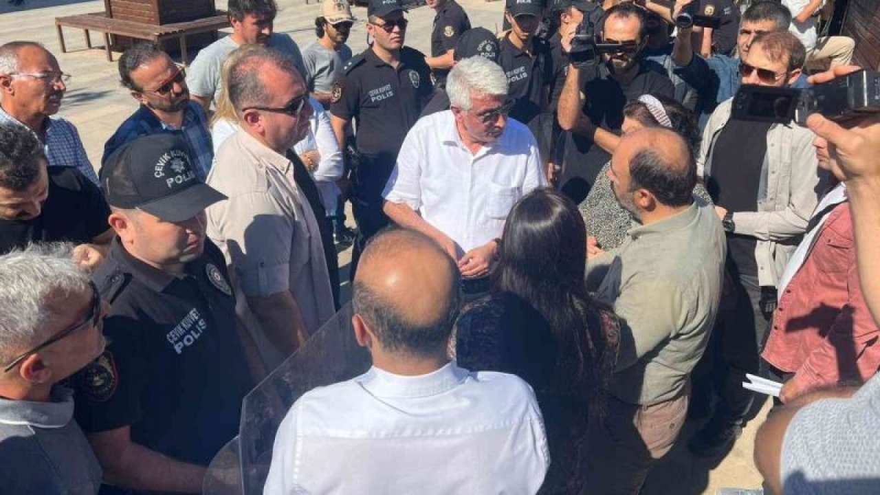 Şanlıurfa’da HDP’lilerin izinsiz yürüyüşüne 5 gözaltı