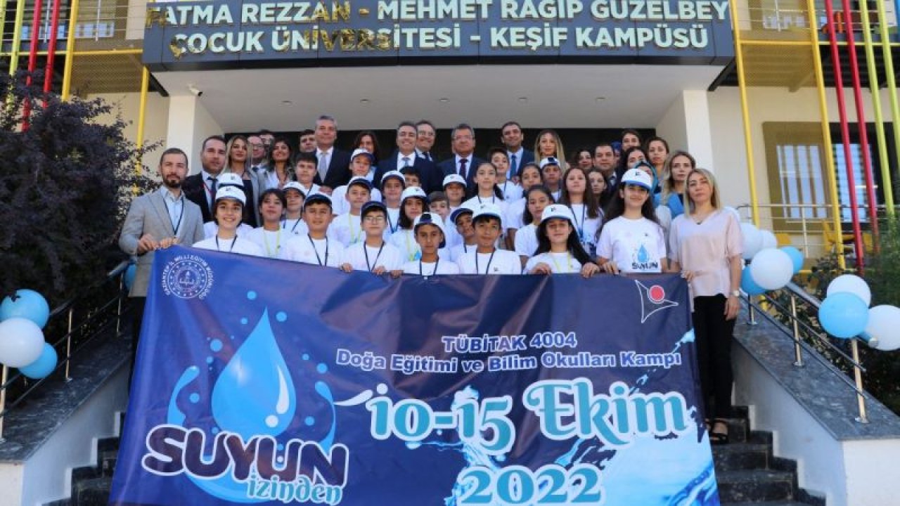 Gaziantep'teki öğrencilere projeyle su bilinci kazanacak