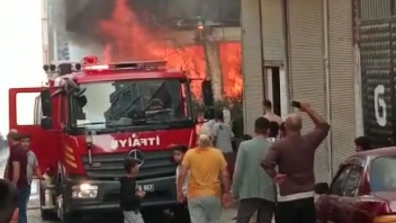 Gaziantep’te ecza deposunda korkutan yangın... Saatlerce söndürülemeyen yangında Milyonlarca Liralık Maddi Hasar Meydana Geldi... Video Haber