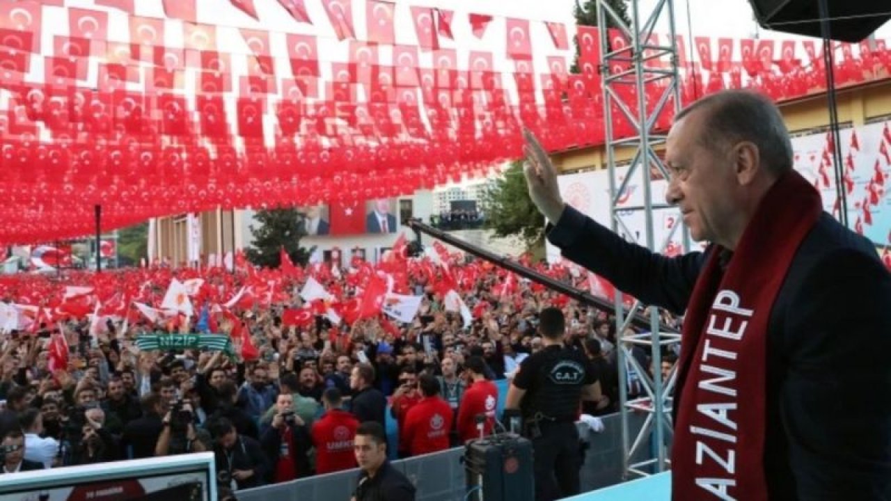 Cumhurbaşkanı Erdoğan’ın Gaziantep mitingine kaç kişi katıldı? Dev miting!