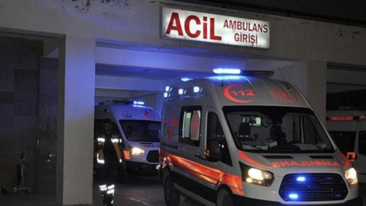 Gaziantep’te evinde tadilat yaparken 2 metre yüksekten düşen kisi yaralandı