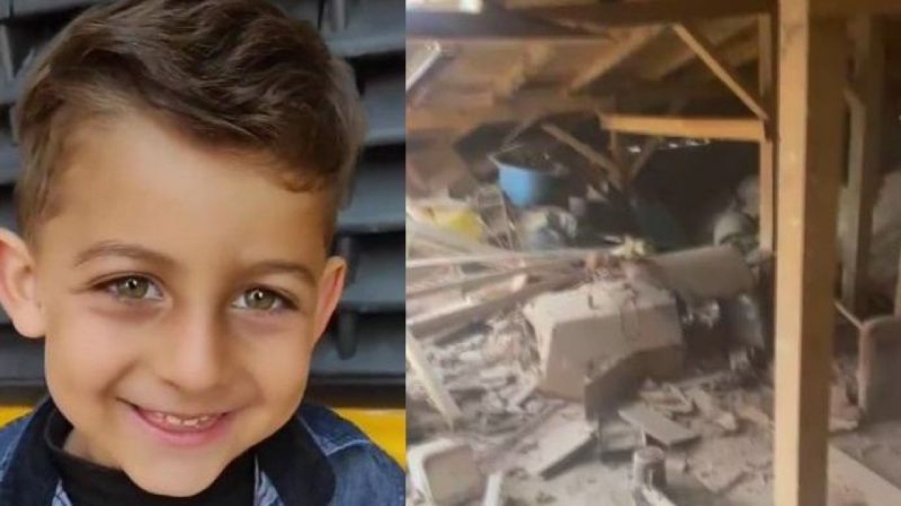 Gaziantep’in Karkamış ilçesine yapılan hain saldırıda 5 yaşındaki Hasan’a mezar olan binanın görüntüleri ortaya çıktı
