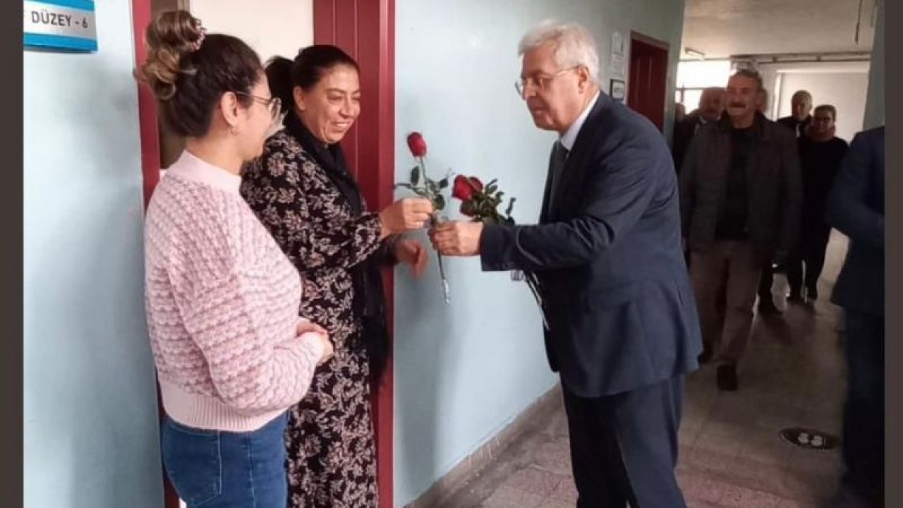 CHP Gaziantep İl Başkanı Neşet Uçar, 24 Kasım Öğretmenler Günü dolayısıyla öğretmenleri unutmadı