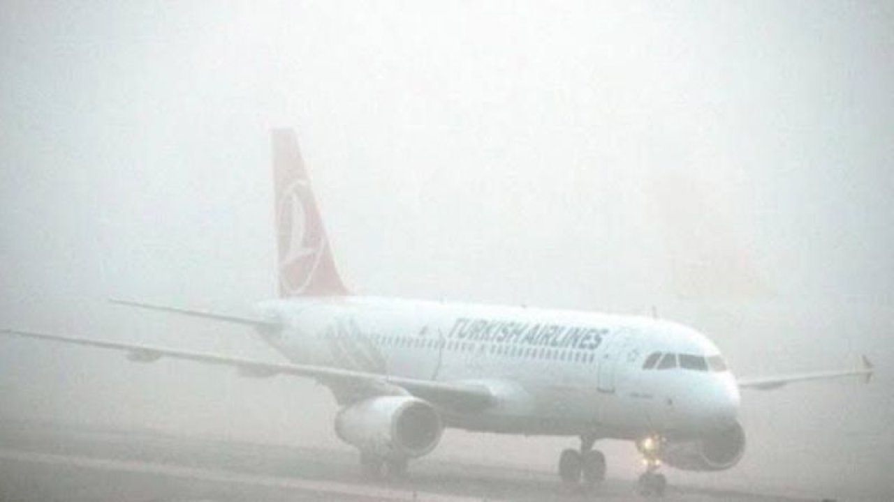 Gaziantep’te gece itibariyle yoğun sis mevcut! Gaziantep’te uçaklar kalkacak mı?