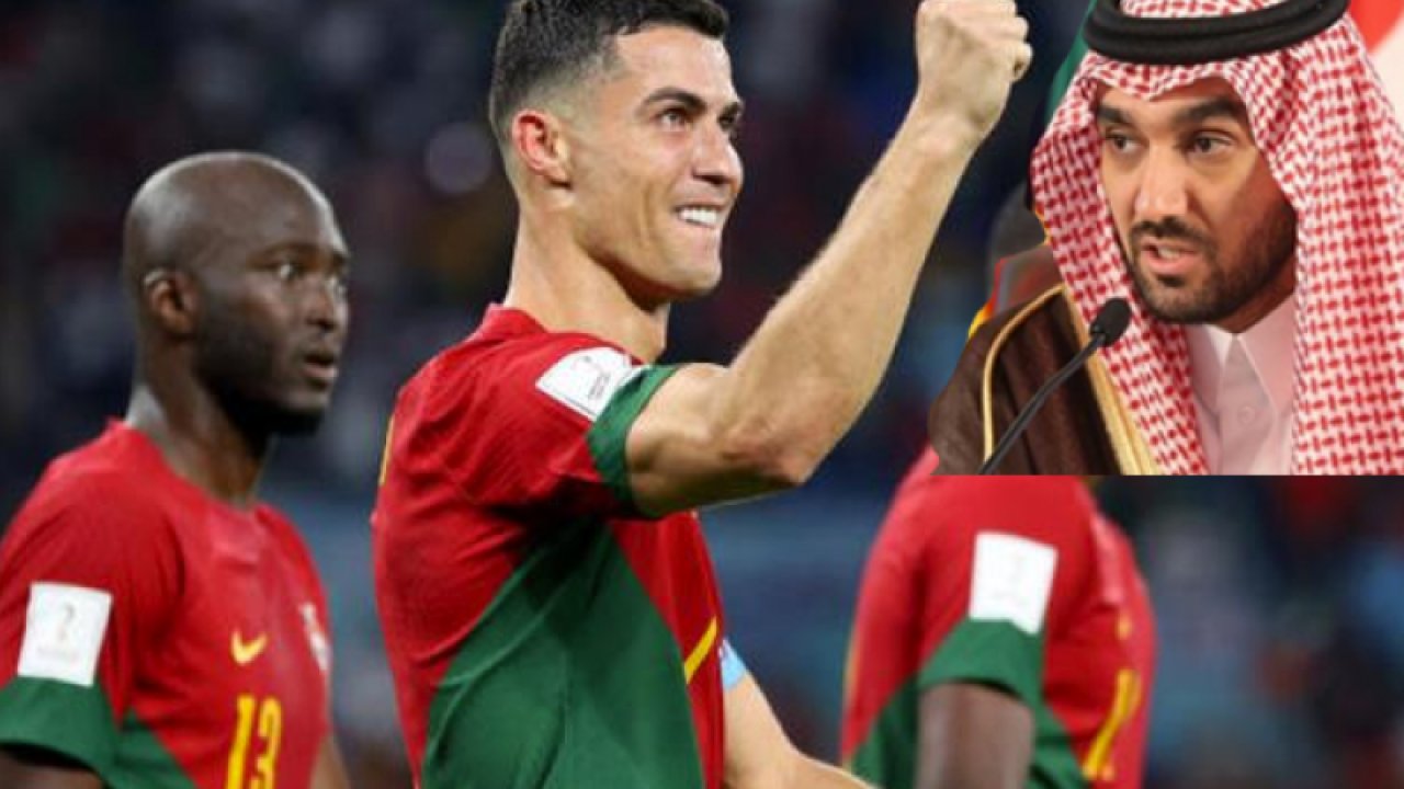 Cristiano Ronaldo, Suudi ekibi Al Nassr'a mı gidiyor?   Suudi Arabistan Spor Bakanı, Cristiano Ronaldo transferi için devrede... CR7'ye Rekor Teklif