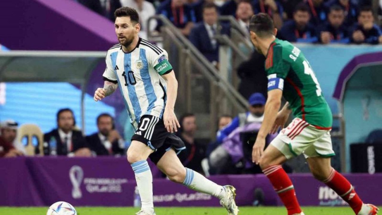 Messi Meksika'yı Yıktı Geçti! 2022 Dünya Kupası: Arjantin: 2 - Meksika: 0