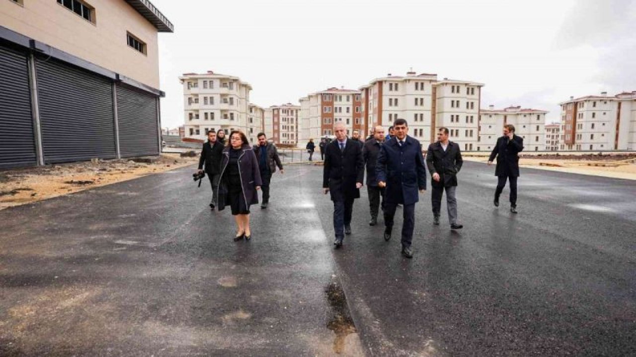 Vali Gül ile Başkan Şahin, Şehitkamil’deki projeleri yerinde inceledi
