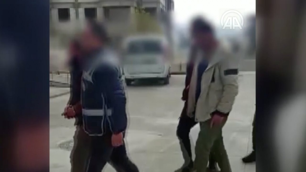 Gaziantep'te 16 düzensiz göçmen yakalandı... VİDEO HABER