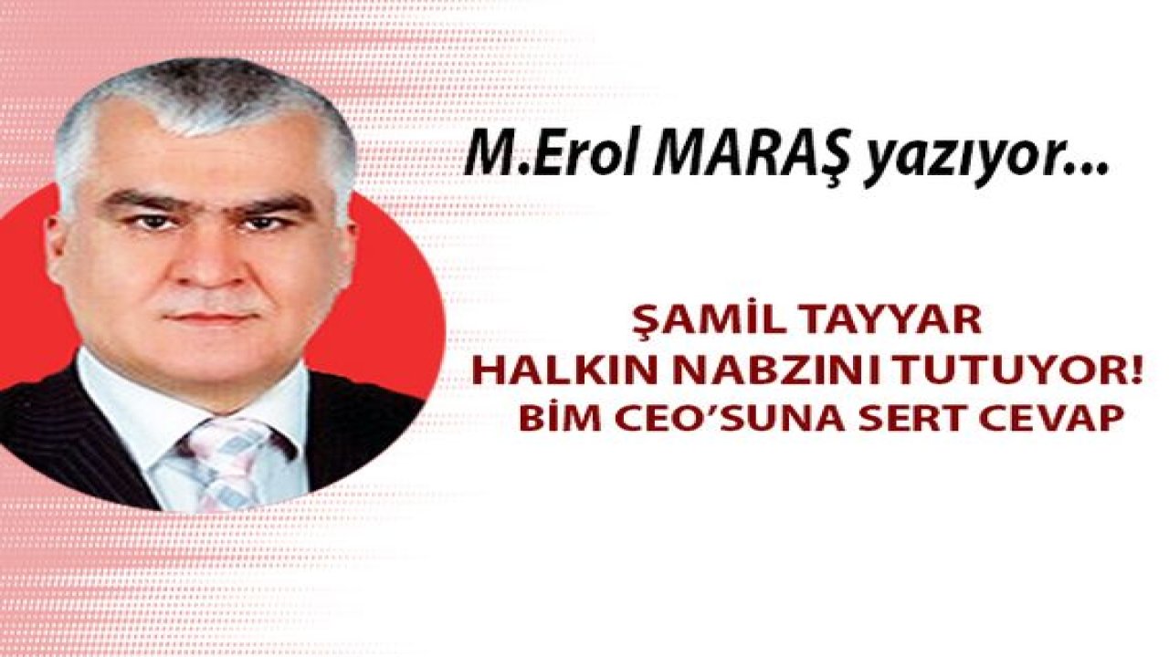 Şamil Tayyar Halkın Nabzını Tutuyor! BİM CEO’suna Sert Cevap