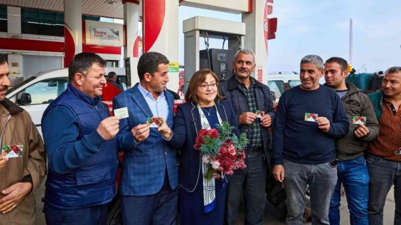 Gaziantep Büyükşehir Belediyesi'nden çiftçilere 110 milyon liralık mazot desteği