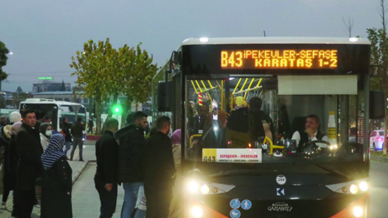 Gaziantep'te Toplu Ulaşımda Vatandaşların İsyanı Bitmiyor! “Toplu taşıma araçları yetersiz”