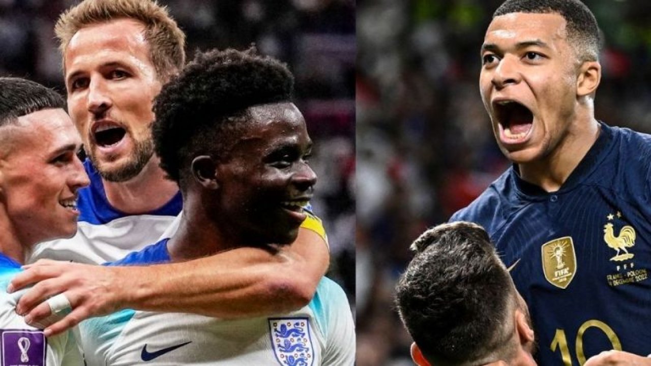 İngiltere – Fransa Maçı CANLI İZLE! İngiltere Favori Olan Fransa'yı Yenebilecek mi?  2022 Dünya Kupası İngiltere-Fransa maçı ne zaman, saat kaçta, hangi kanalda canlı yayınlanacak?