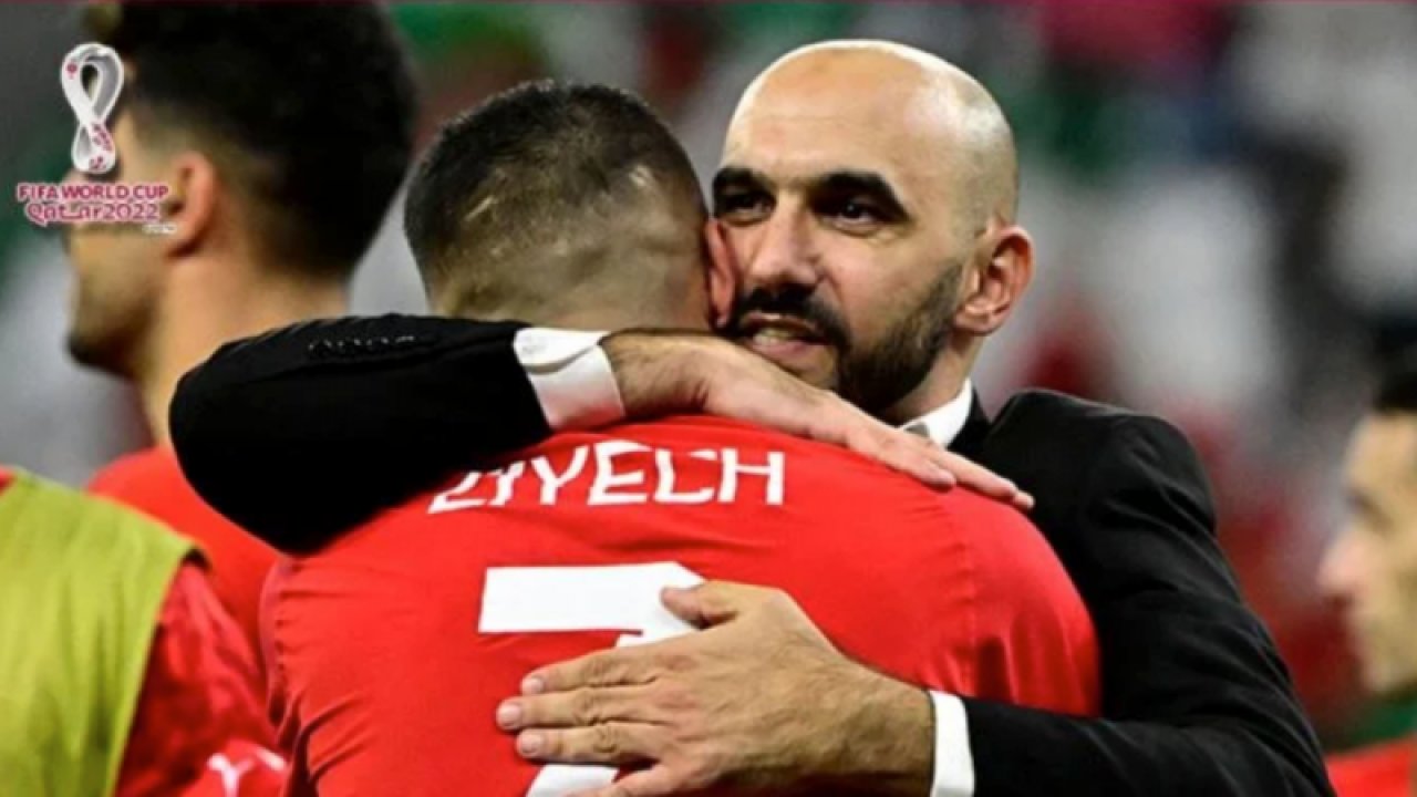 Katar Dünya Kupası'nda Şok! Fas teknik direktörü Walid Regragui'nin açıklamaları Şok Yarattı! Fas'ın Portekiz'i Elediği Maçta Taktik Veren  O Gizemli Teknik Adam Belli Oldu!
