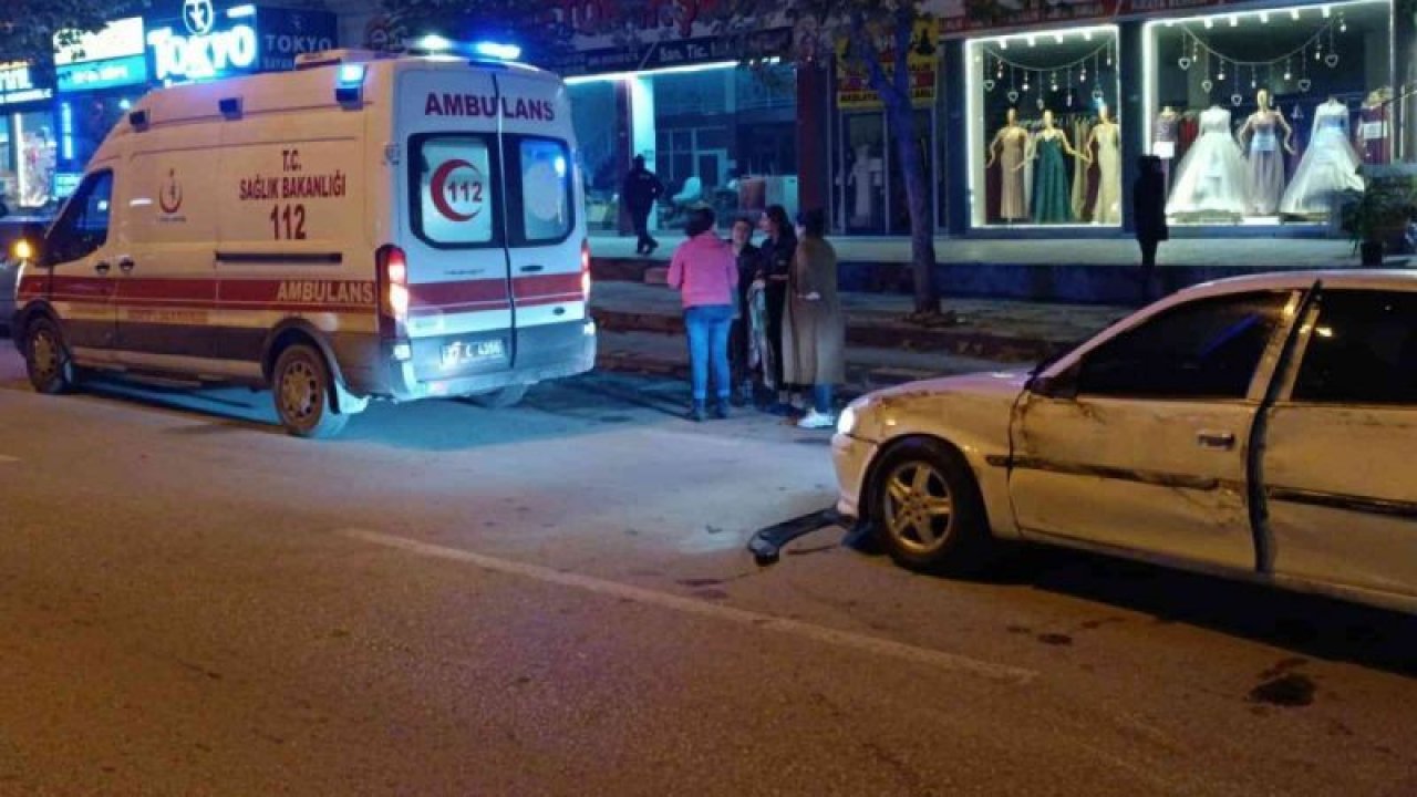 Gaziantep’te Yine KAZA!  Gaziantep'te Dikkatsiz Sürücü  FACİASI! Ani fren kazaya neden oldu: 2 yaralı... VİDEO HABER