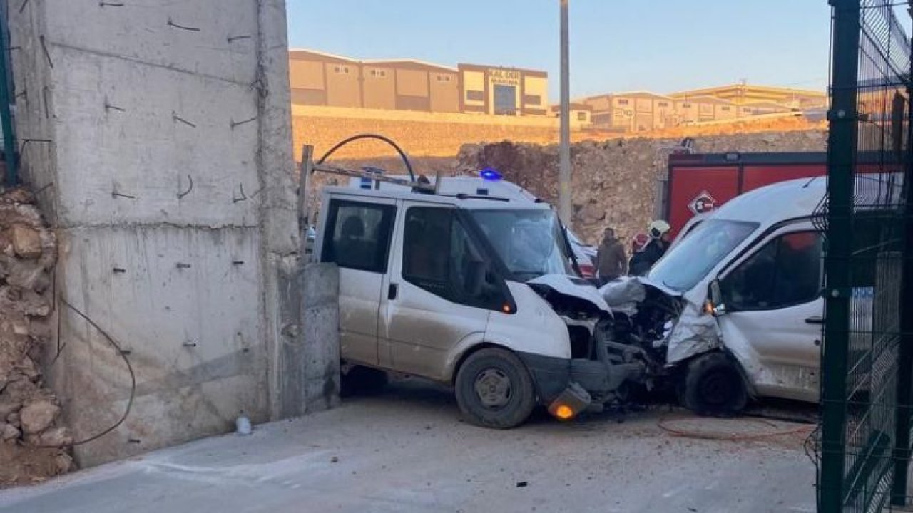 İşte Detaylar...Gaziantep'te işçi servisi kazası… Feci kazada 2 kişi öldü 3 kişi de yaralandı... İşte Feci Kazanın Görüntüleri