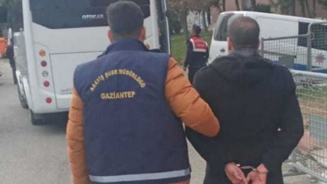 Gaziantep'te 18 yıl 6 ay kesinleşmiş hapis cezası bulunan hükümlü yakalandı