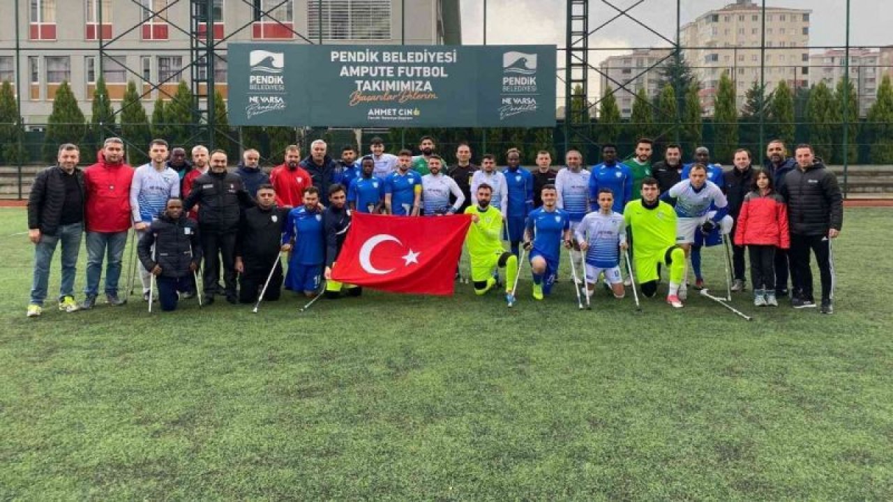 Gaziantep Şahinbey Belediye Gençlik ve Spor Kulübü Ampute Futbol Takımı çıkışını sürdürüyor