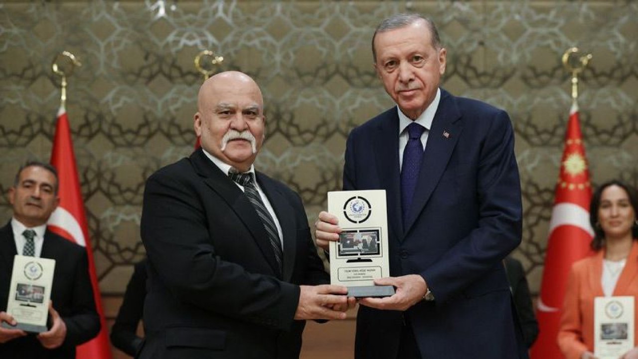 Cumhurbaşkanı Erdoğan’dan OLAY’a onurlu ödül