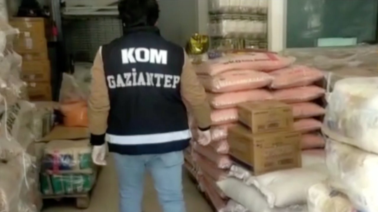 Gaziantep'te bir iş yerine yapılan operasyonda 366 kilogram gümrük kaçağı çay ele geçirildi