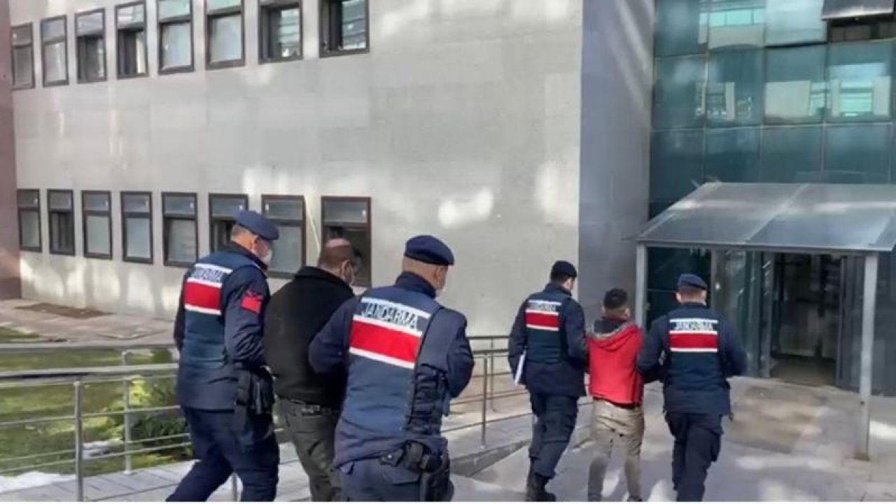 Gaziantep'te Jandarmanın yakaladığı aranan 25 şahıstan 21’i tutuklandı