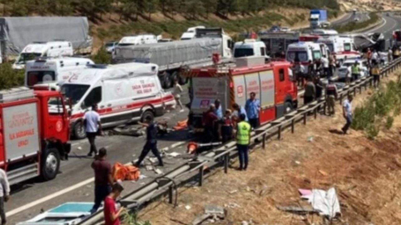 Gaziantep'te 16 kişinin öldüğü kazanın adli tıp raporu hazırlandı