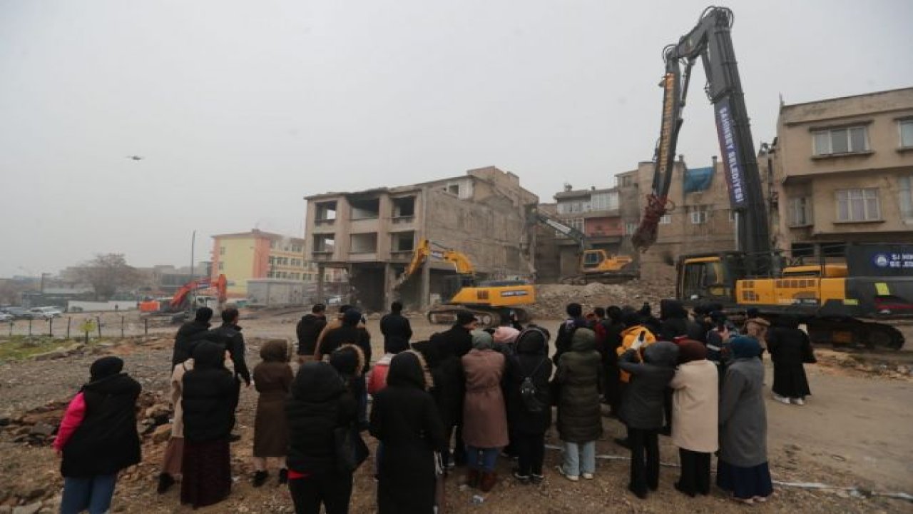 Gaziantepte Boğaziçi 2. Etap’ta son bina da yıkıldı... Video Haber